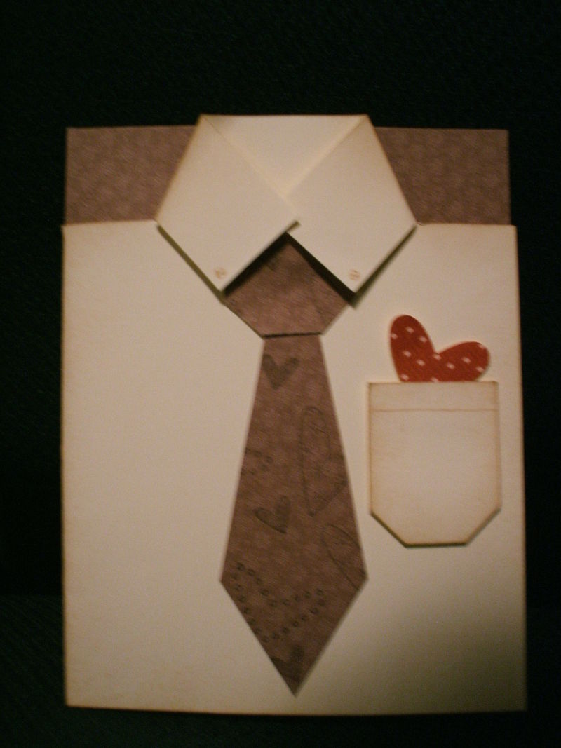 Valentine shirt tie