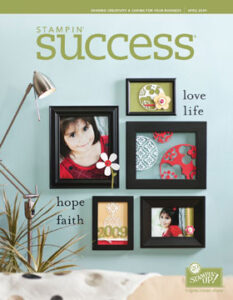 Stampin’ Success magazine–I’m famous!