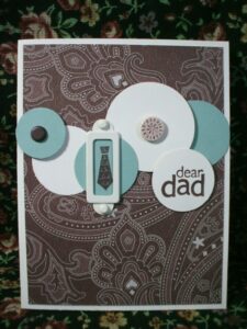 “To the Nines” Father’s Day circles card