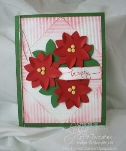 Poinsettia Diamond WOW Card