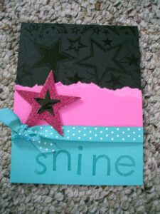 Hannah Montana “tween” card