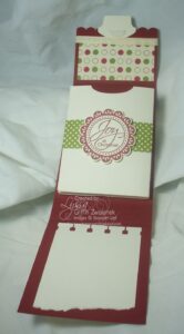 Photo Tutorial: Multiple Pocket Gift Card Holder