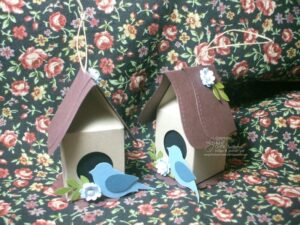 Mini Milk Carton Birdhouses–so cute you’ll croak!