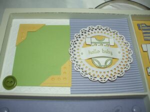 31 Days of Doilies–Day 11 (Baby Tees Photo Frame)