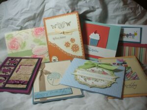 Thank you for the birthday cards!