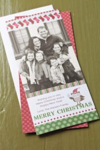 Custom Designed Family Photo Cards