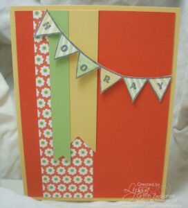 Easy Hooray Banner Cards