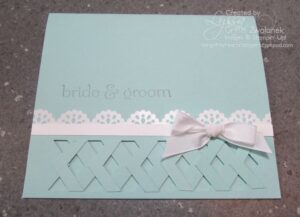 Mini Photo Tutorial: fancy borders with the Chevron Punch, part one