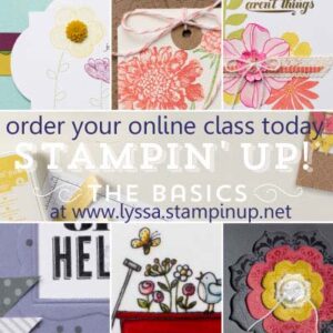 Online Class: Stampin’ Up’s The Basics