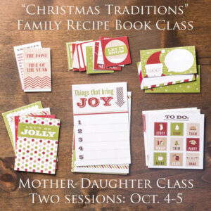 Last Day to RSVP for Christmas Traditions Recipe Keepsake Book!