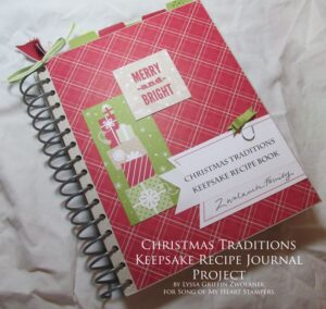 Christmas Keepsake Recipe Journal