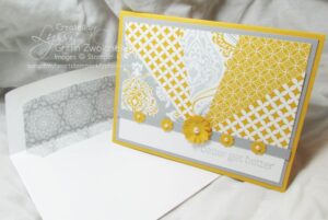 Photo Tutorial: Irregular Sunburst Quilt Card