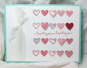 Language of Love stamp set sampler