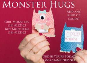 Monster Hugs for Valentine’s Day!