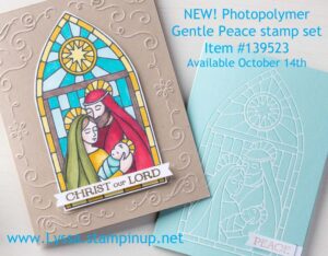 NEW! Gentle Peace Christmas Stamp Set