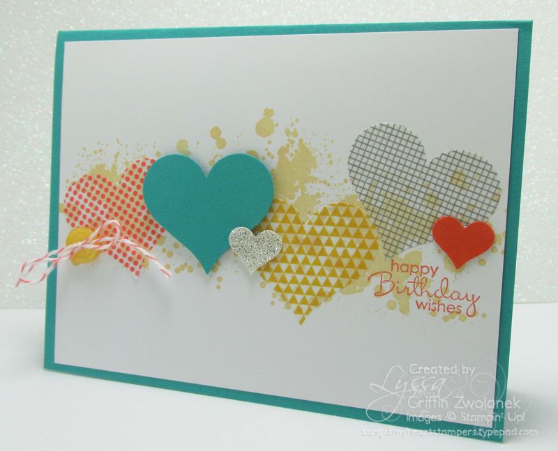 Stampin up washi tape sheets birthday card