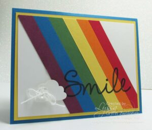 Easy & Cute Rainbow and Cloud Card