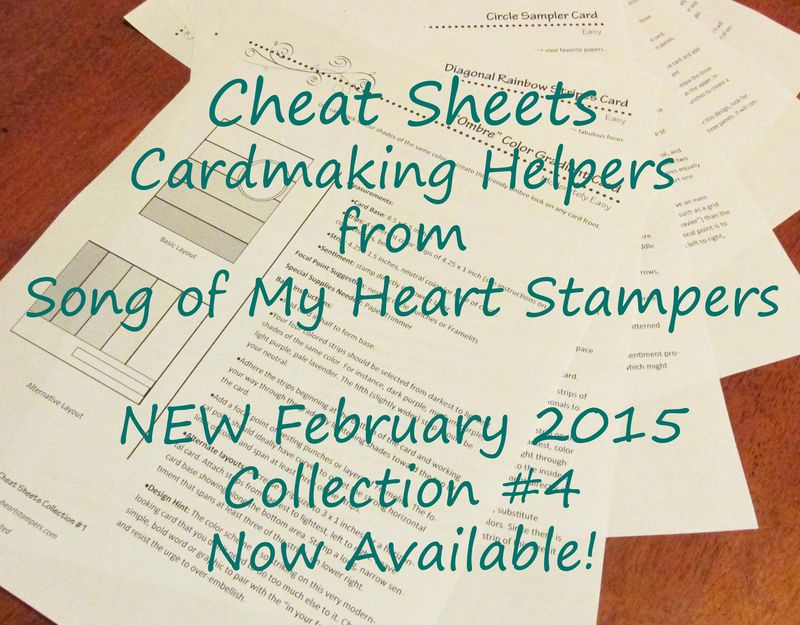 Cheat Sheets Cardmaking Helpers Collection Four