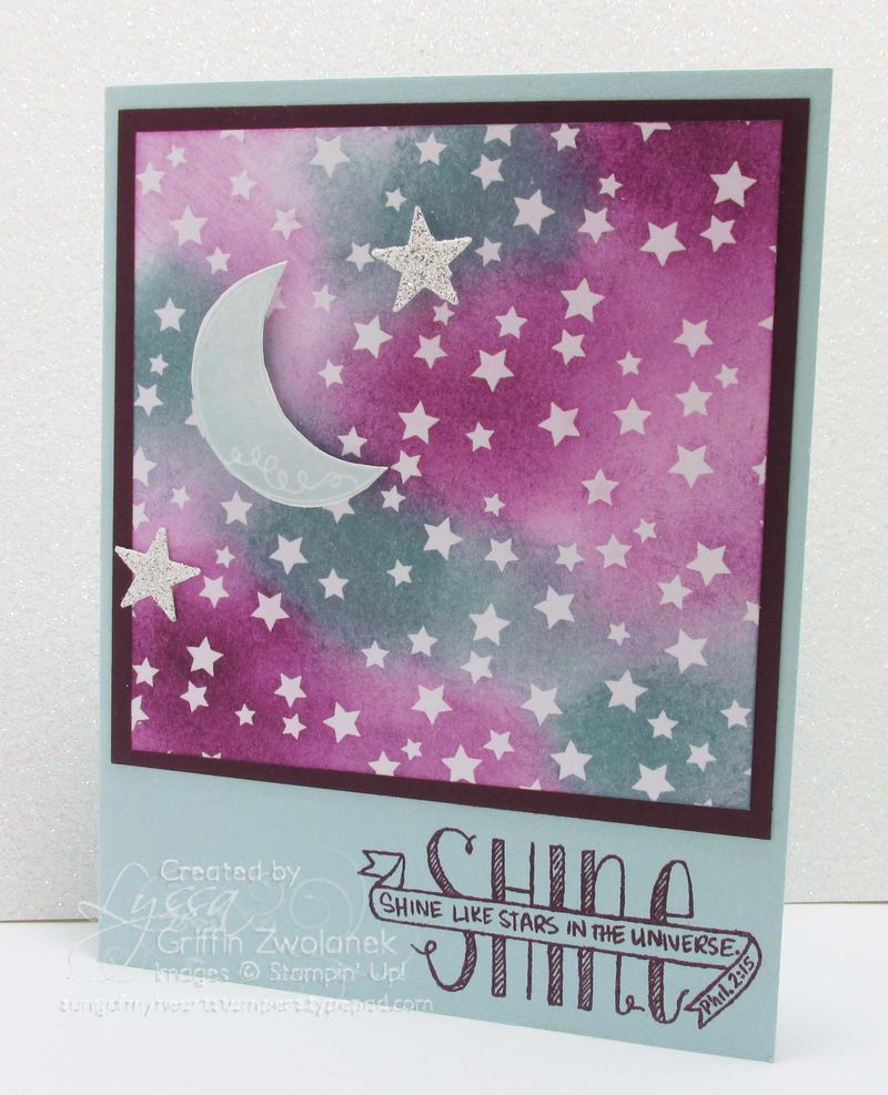 Irresistibly Yours Papers Stars in the Universe Card