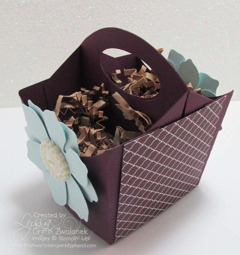 Fry Box Caddy Big Shot Sizzix project