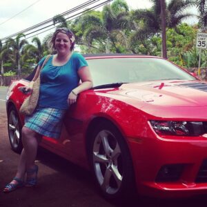 A Red Convertible Day… Stampin’ Up Hawaii 2015