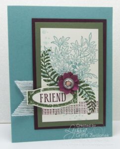 Ready to make it? Elegant Friend Card