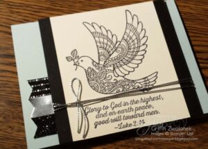 Ready to make it? Dove of Peace card
