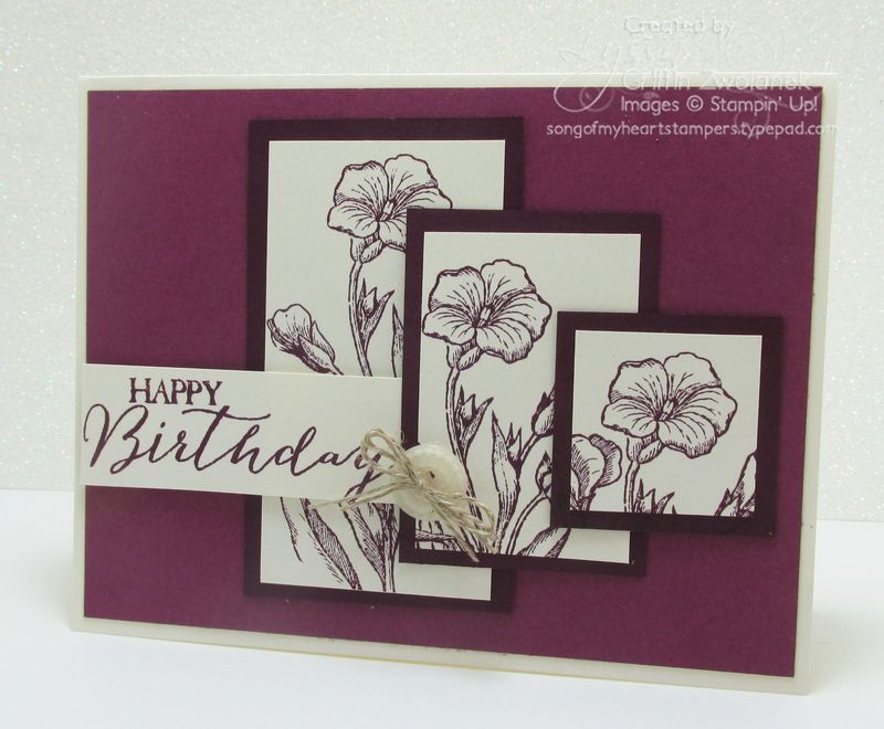 Cheat Sheets Collection 8 Ascending Panels Variation Card Stampin Up