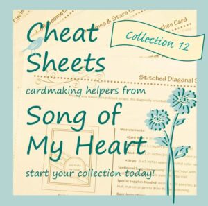 Have you heard about Song of My Heart’s new Cheat Sheets Collections?