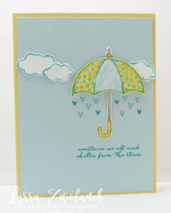 Umbrella cards celebrate anniversaries and more