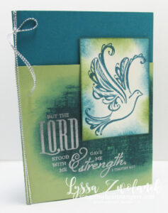 But the Lord stood with me: comfort and encouragement cards