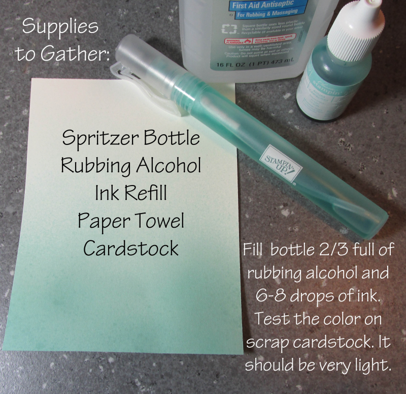 Ombre spritzing technique tutorial supplies rubber stamping