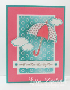 Weather It Together with these sweet DIY umbrella cards