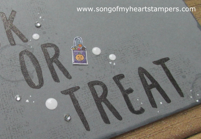 31 pages in 31 Days Song of My Heart Scrapbooking Page cookie cutter punch Halloween treat