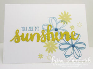 Ready to Make It? You are My Sunshine Card