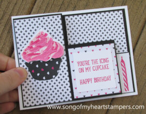 Sweet Cupcake Simple Step-Out Fancy Fold