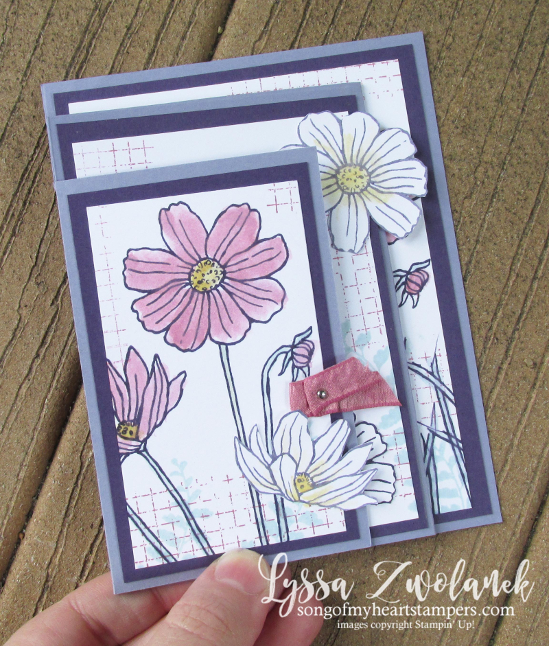 Fourfold Four fold card Stampin Up DIY cardmaking tutorials