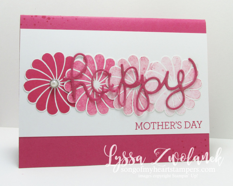 Ombre mothers day card stampin up songofmyheartstampers