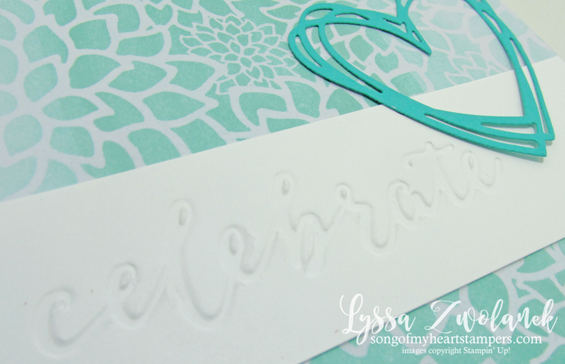 Ombre Resist Technique Sale_A_Bration Stampin Up Lyssa Zwolanek card photo tutorial