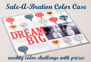 Sale-A-Bration Color CASE Challenge! Week 3