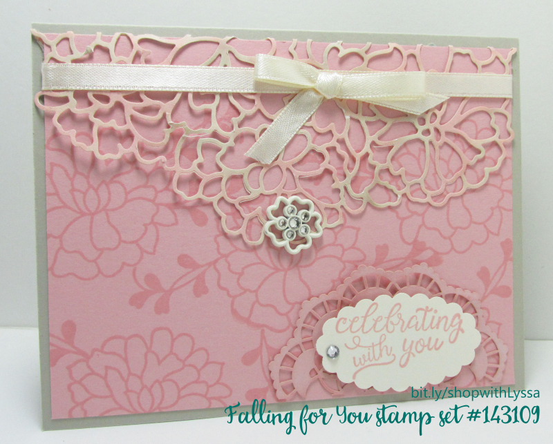 Falling in Love suite Stampin Up Shop with Lyssa Song of My Heart Stampers cardmaking supplies