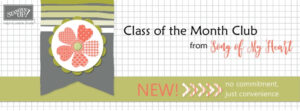 NEW! Class of the Month Club: no commitment, just convenience!