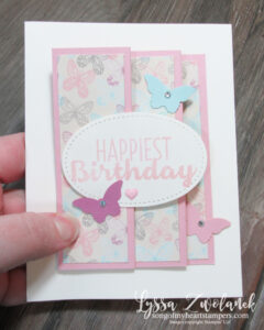 Mini Photo Tutorial: Fanfare Fold Card