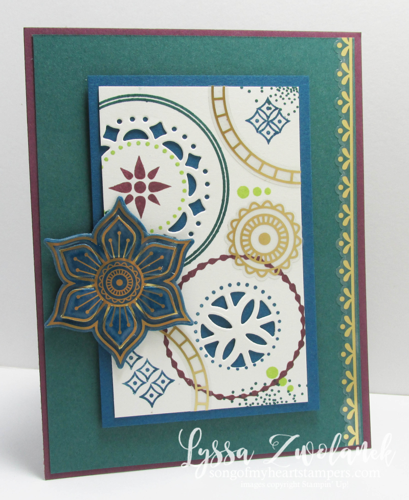 Eastern Palace Stampin Up new catalog preorder big shot colors Lyssa song my heart