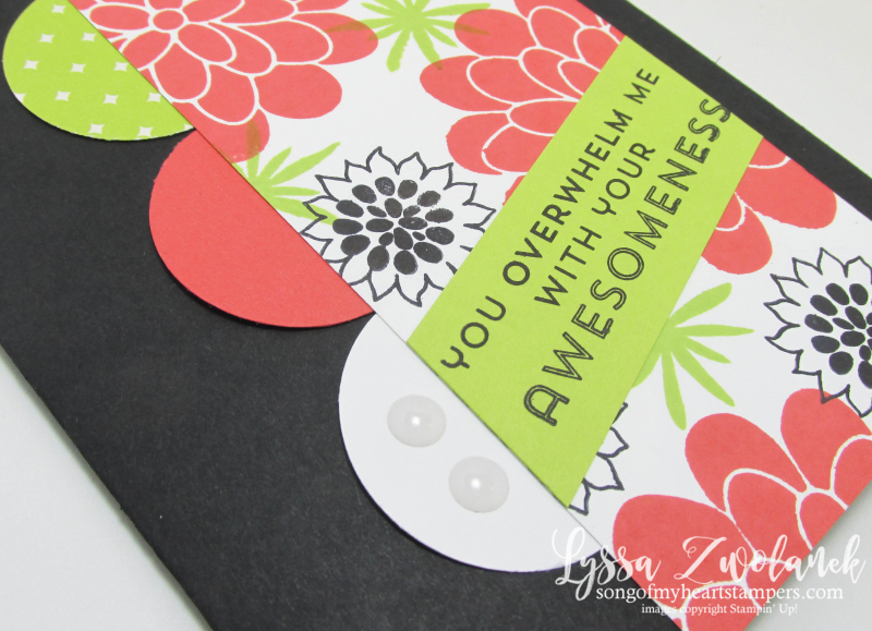 Flower Patch Stampin Up Sizzix Lemon Lime Twist new in color combo rubber stamping