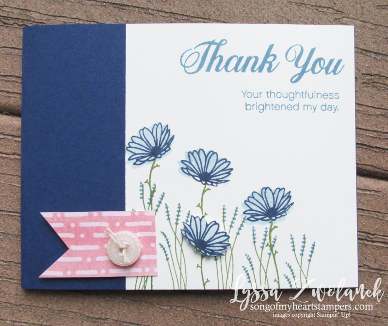 Delightful Daisy Punch Bundle Stampin Up shop Lyssa wildflowers rubber stamps art