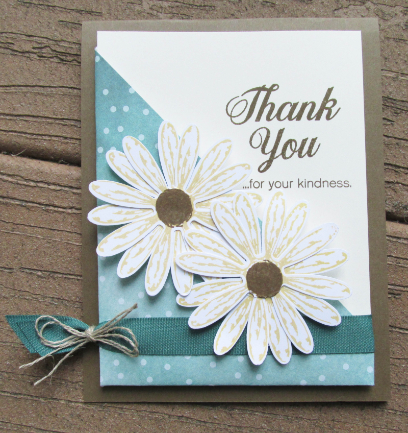 Delightful Daisy Punch Bundle Stampin Up shop Lyssa holder gift card rubber stamps art