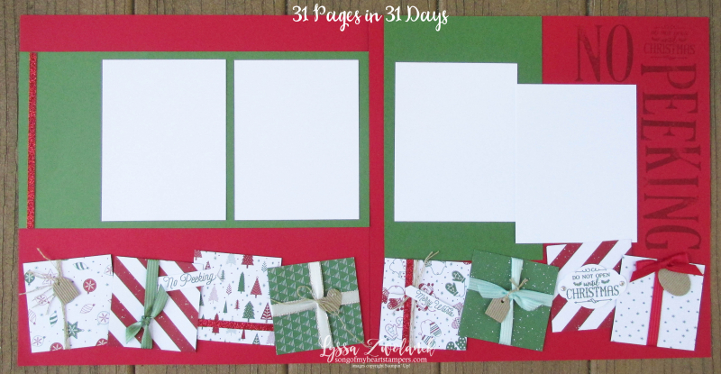 31 pages days scrapbooking summer school Christmas presents pages spread layout