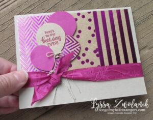 Foil Frenzy Birthday Card and a sneak peek sample