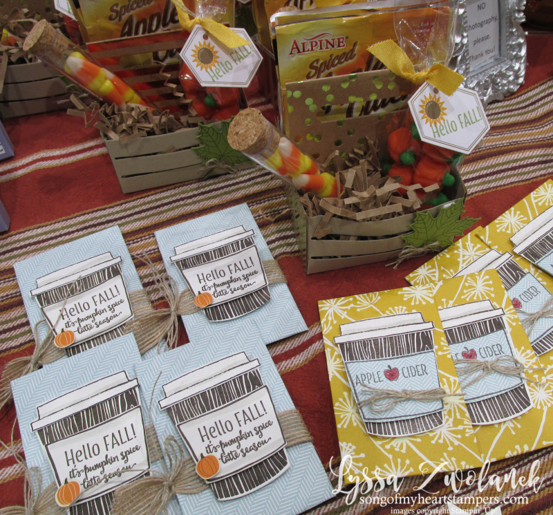 Craft fair display best sellers Stampin Up Lyssa show vendor 7